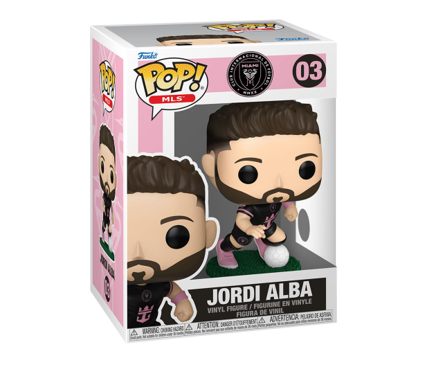 Funko POP MLS: Inter Miami - Jordi Alba (away) - 1343349 - zdjęcie 3